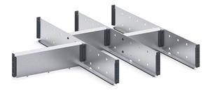 Cubio Steel Divider Kit -86100 7 Compartment Bott Cubio Steel Divider Kits 45/43020730 Cubio Divider Kit ETS 86100 7 Comp.jpg